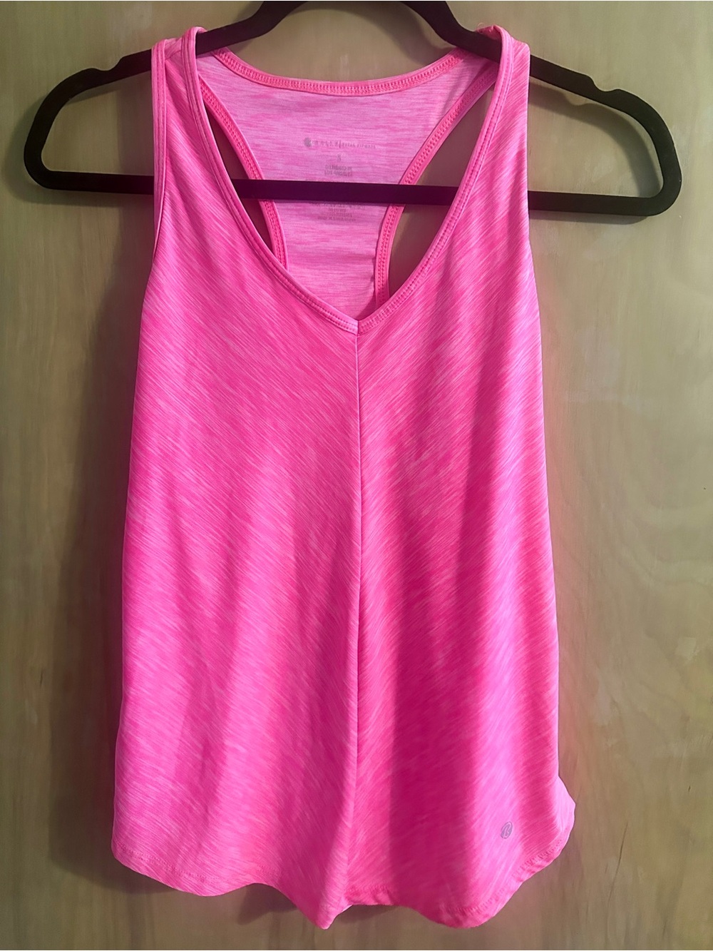 Bally Hot Pink Racerback Tank Top